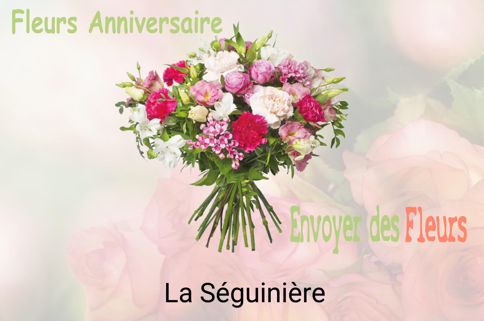 Bouquet de fleurs d’anniversaire livré à La Séguinière