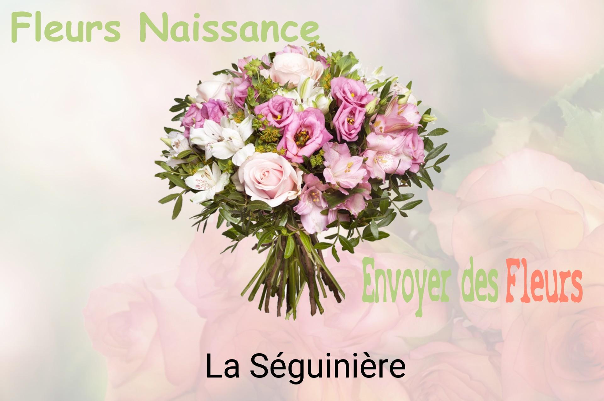 Bouquet de fleurs de naissance livré à La Séguinière